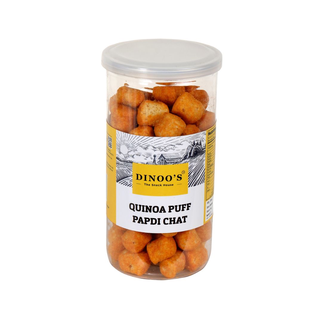 Quinoa Puff Papdi Chat