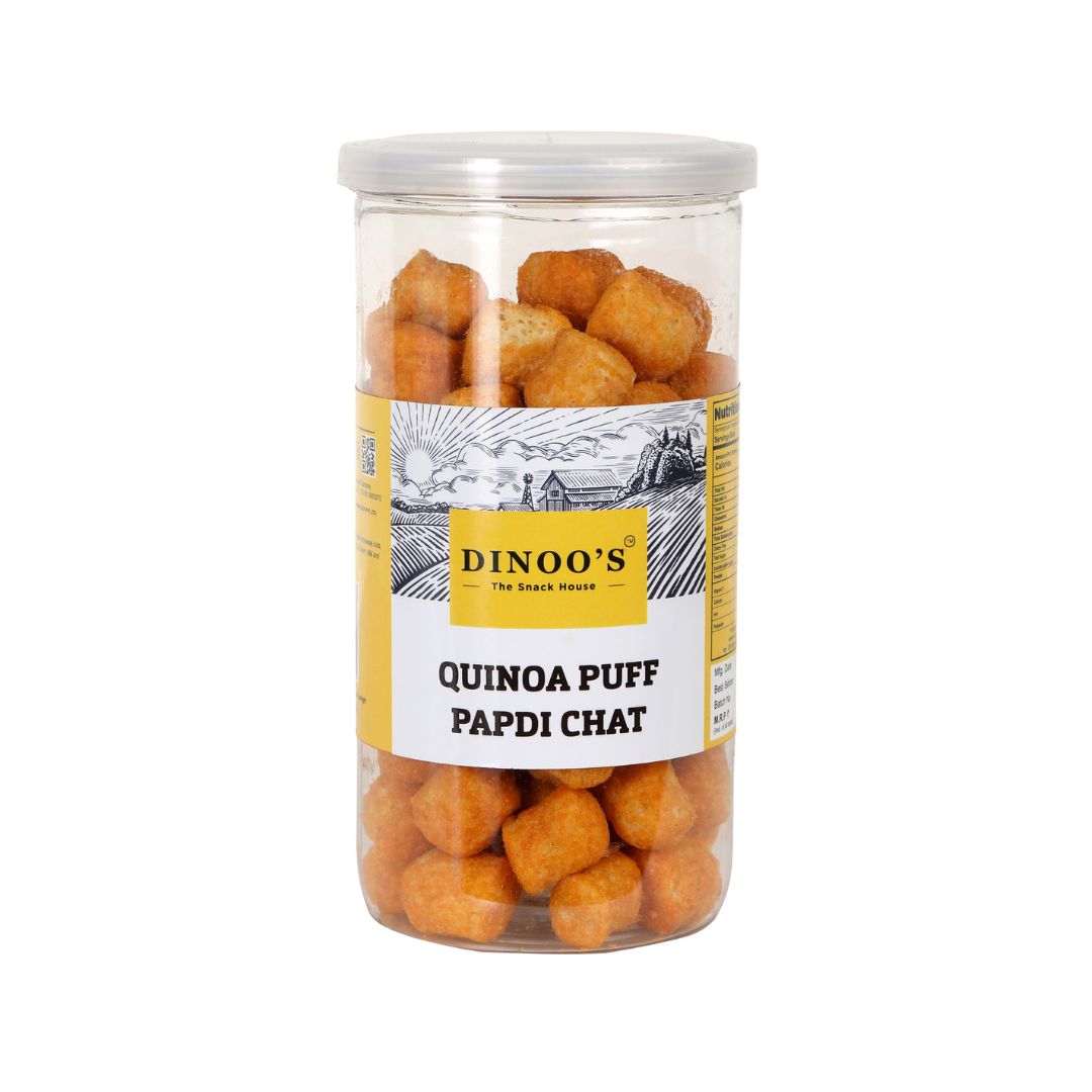 Quinoa Puff Papdi Chat