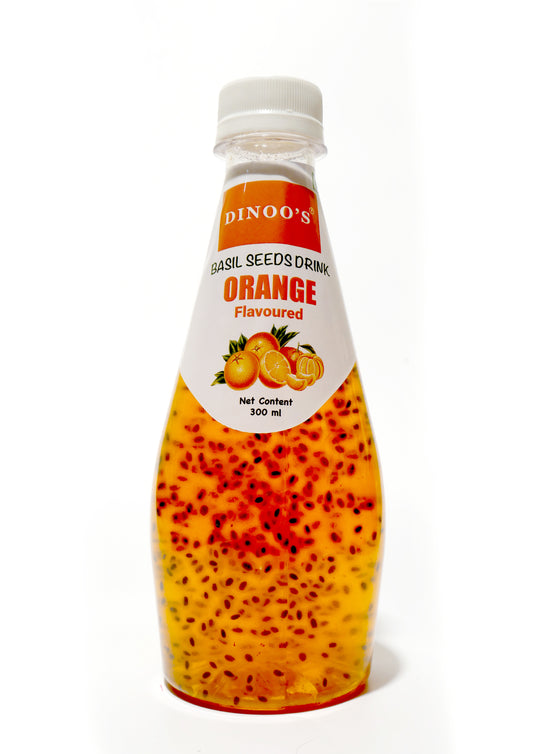 Basil Seed Drink-Orange