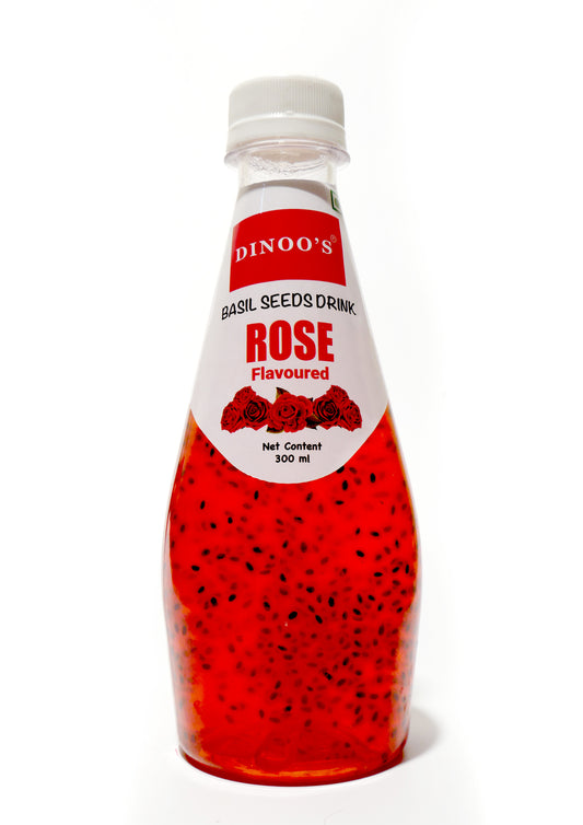 Basil Seed Drink-Rose