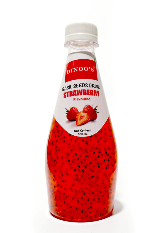 Basil Seed Drink-strawberry